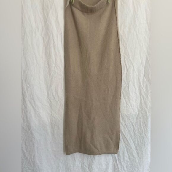 T Alexander Wang Women Strapless Wool Cashmere Midi Sweater Dress Size Small - Picture 6 of 16